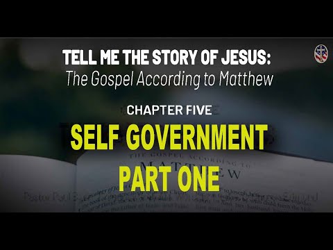 Gospel of Matthew Chapter 5 training session at Liberty Pastors event.