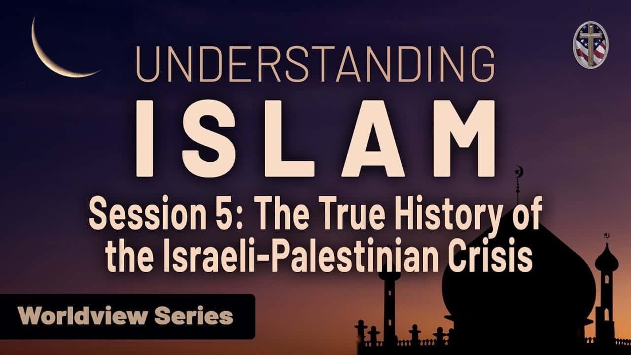 Understanding Islam session on the Israeli-Palestinian crisis, part of Liberty Pastors Training seri.
