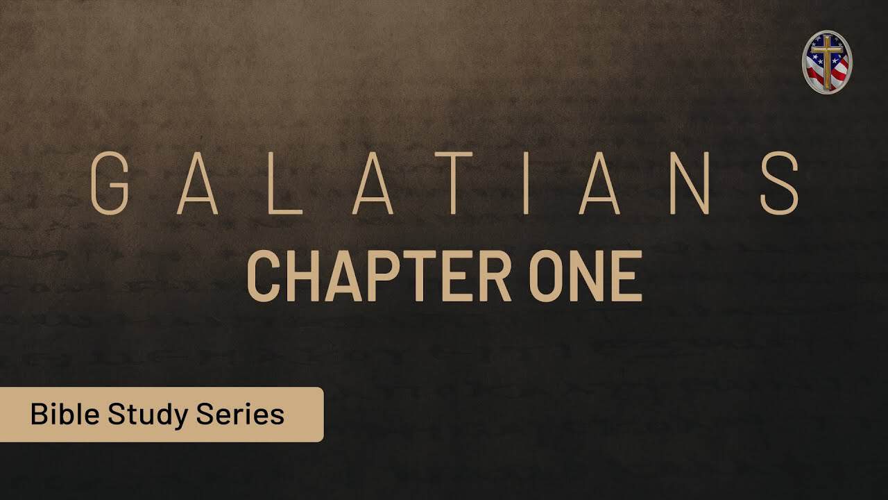 Bible study session on Galatians Chapter One for pastors and church leaders.
