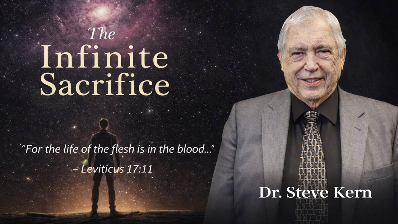 Dr. Steve Kern speaking at Liberty Pastors Training event, emphasizing faith and sacrifice.