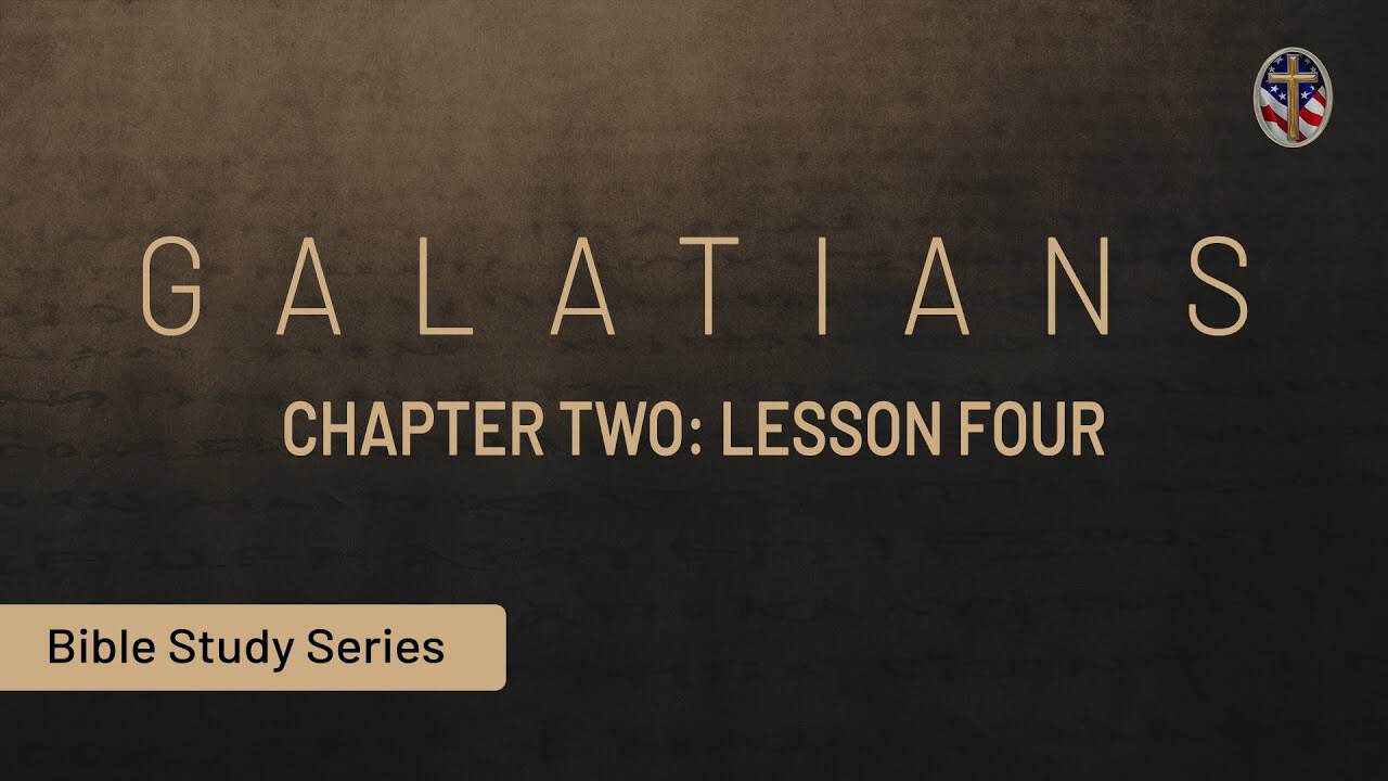 Galatians Bible study session focusing on chapter two, lesson four, part of Liberty Pastors Training.