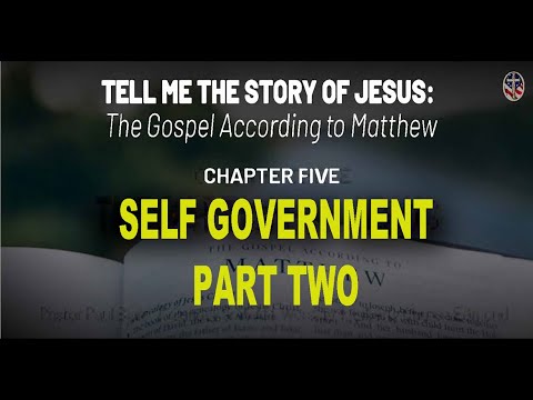Liberty Pastors training session on self-government from the Gospel of Matthew.