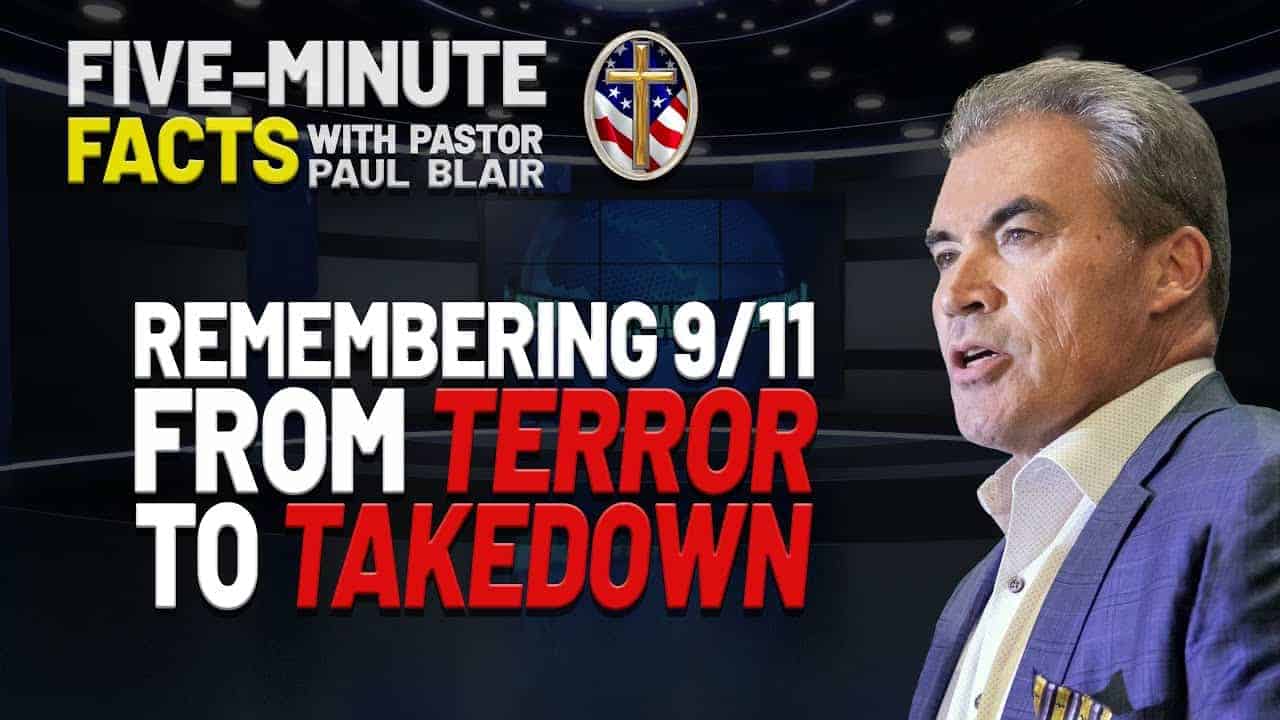 Pastor Paul Blair discusses 9/11 remembrance and counter-terrorism strategies at Liberty Pastors Tra.