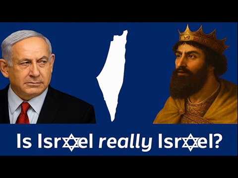 Israel and King David discuss Israel's true identity in a thought-provoking image.