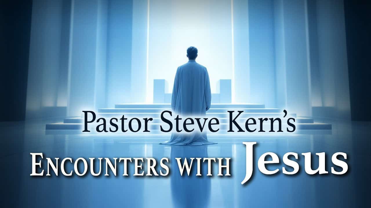 Pastor Steve Kern leading a spiritual training session on encounters with Jesus.
