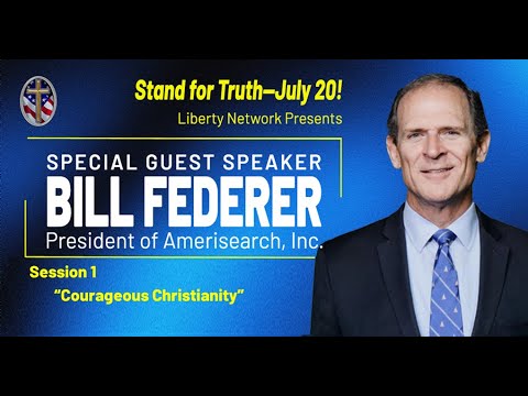 Bill Federer, special guest speaker at Liberty Pastors Training event.