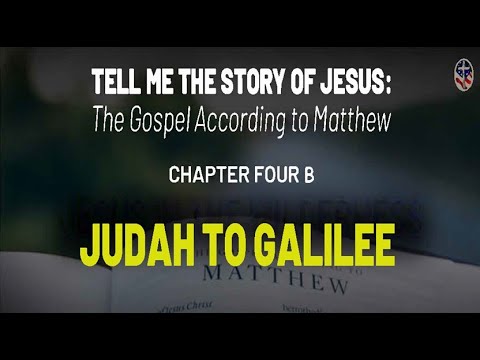 Cover slide of Liberty Pastors training on Jesus' story from Matthew, focusing on Judging to Galilee.
