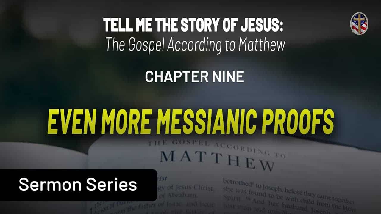 Pastor teaching Bible study on Matthew chapter nine at Liberty Pastors Training event.