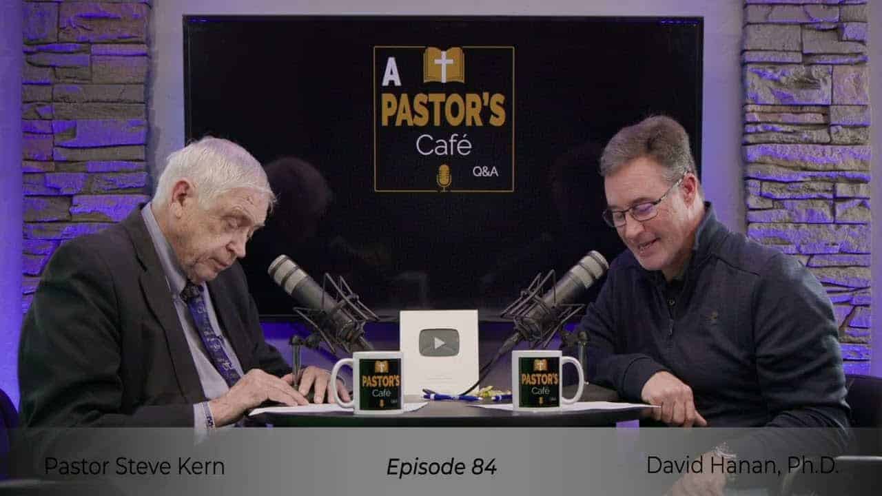 Pastors training session at Liberty Pastors Café with speakers discussing ministry topics.