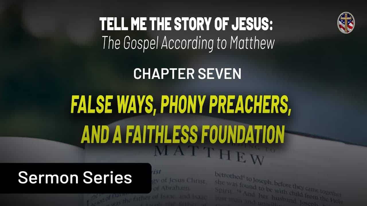 Liberty Pastors training session on Matthew focusing on false teachings and faithfulness.
