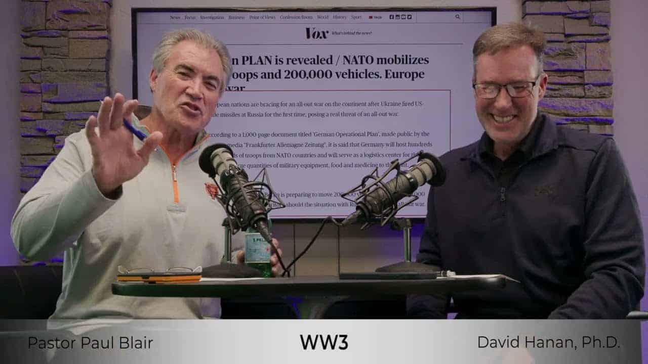 Pastors Paul Blair and David Hanan during Liberty Pastors training event.