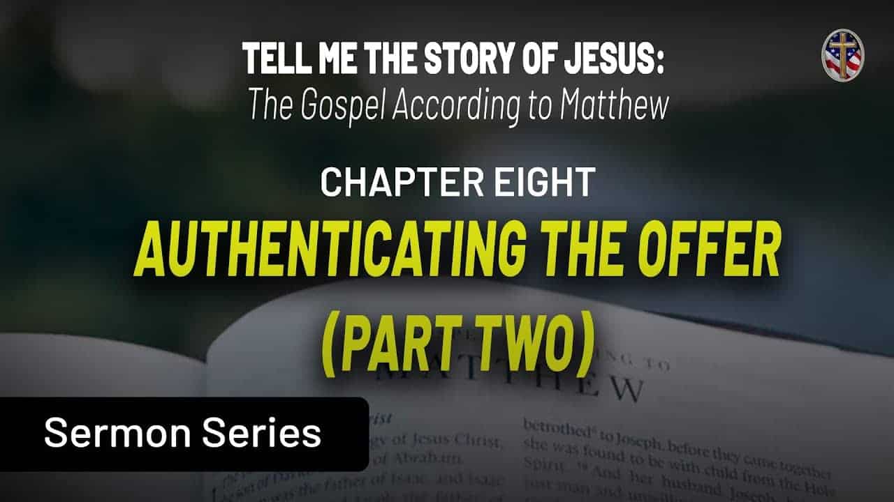 Liberty Pastors Training session on authenticating the gospel offer, part two.
