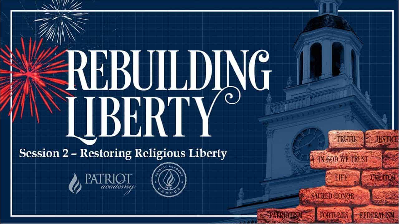 Liberty Pastors Training session focused on restoring religious liberty and faith-based leadership.