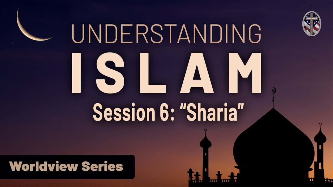 Islamic training session focusing on Sharia law during Liberty Pastors' worldview series.