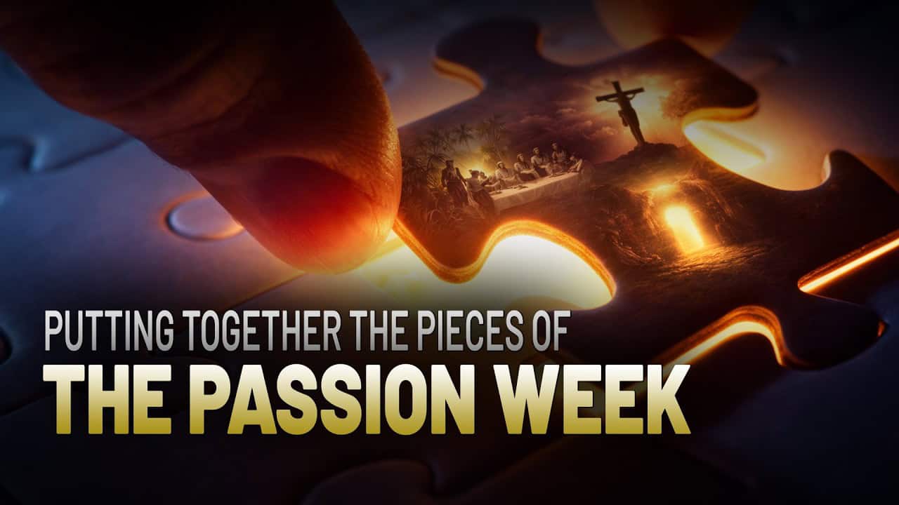 Liberty Pastors Passion Week training session with puzzle piece imagery.