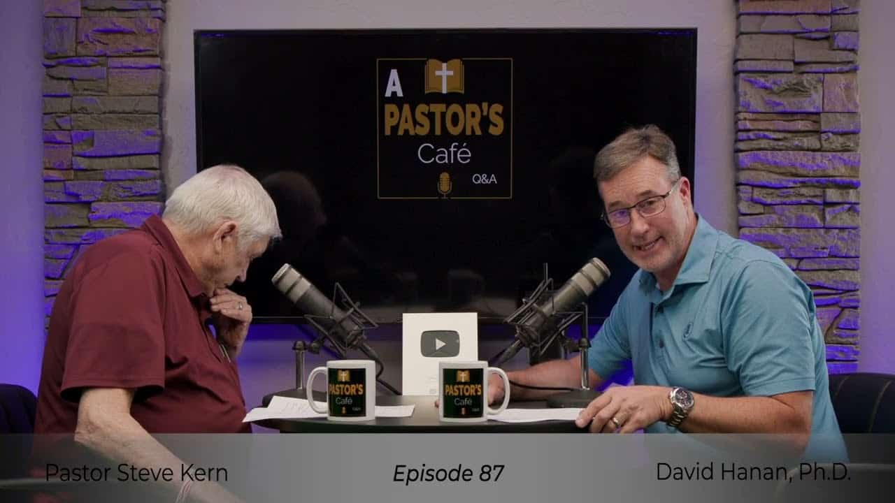 Pastors training session at Liberty Pastors with speakers discussing leadership.