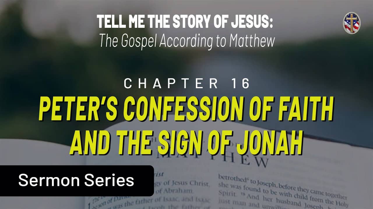 Pastor teaching on Peter’s confession of faith during Liberty Pastors Training session.